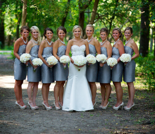 Breaking Down Bridesmaid Dresses: Symmetry vs. Deconstruct