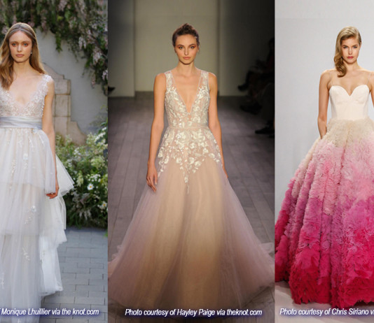 Top 10 Trends from Bridal Fashion Week