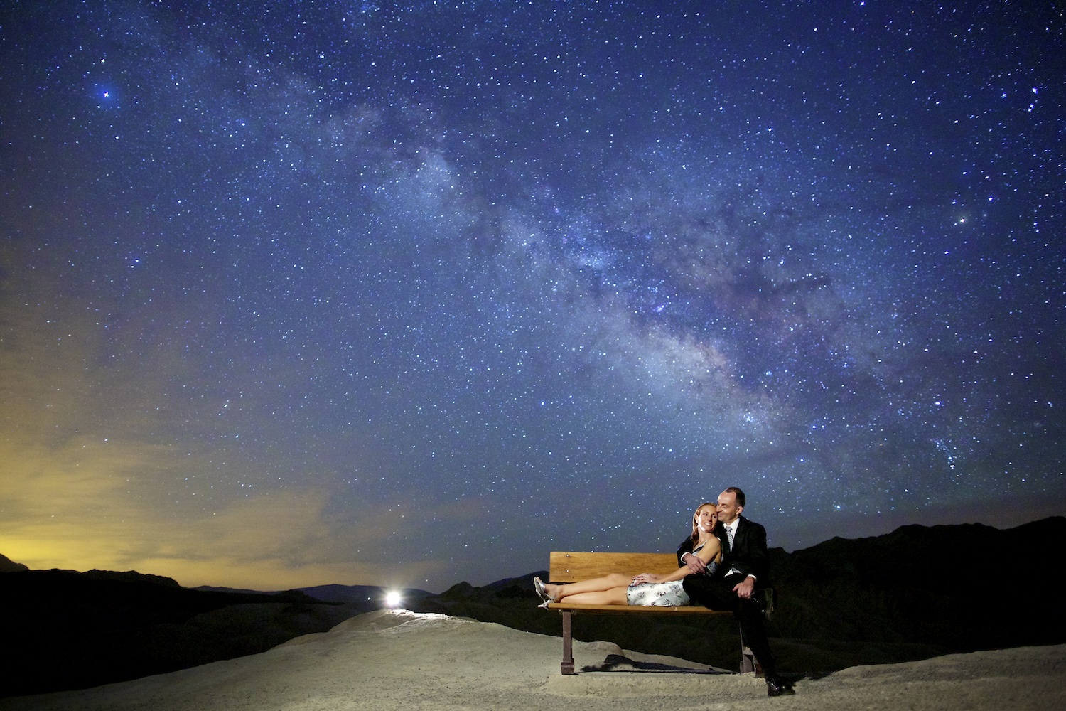 Death Valley Astro Engagement Photography Session